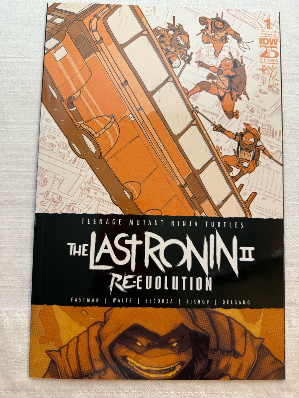 The Last Ronin II Re-Evolution #1 & #2 Variant Lot of 6 1st Print TMNT - Picture 4 of 13